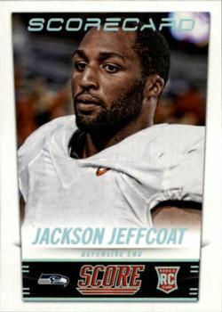 2014 Score - Scorecard #373 Jackson Jeffcoat Front