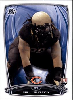 2014 Bowman - Rookies #84 Will Sutton Front
