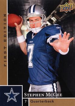 2009 Upper Deck First Edition #158 Stephen McGee Front