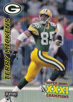 1997 Playoff Green Bay Packers Super Sunday #29 Terry Mickens Front