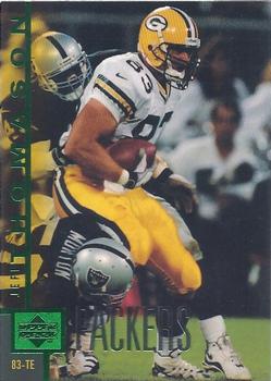 1998 Upper Deck ShopKo Green Bay Packers II #34 Jeff Thomason Front