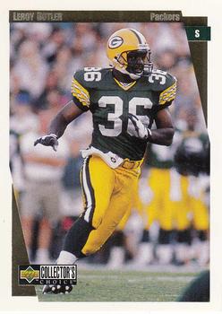 1997 Collector's Choice ShopKo Green Bay Packers #GB7 LeRoy Butler Front