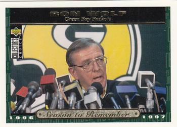 1997 Collector's Choice ShopKo Green Bay Packers #GB59 Ron Wolf Front