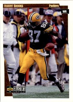 1997 Collector's Choice ShopKo Green Bay Packers #GB1 Robert Brooks Front