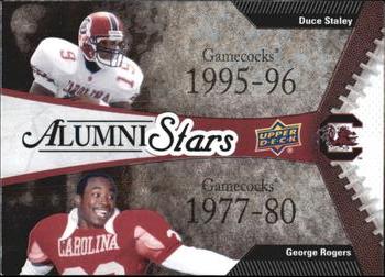 2014 Upper Deck Conference Greats #157 Duce Staley / George Rogers Front