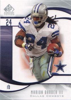 2009 SP Signature #9 Marion Barber Front
