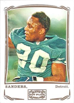 2009 Topps Mayo #24 Barry Sanders Front