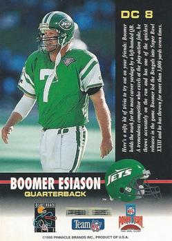 1995 Pinnacle Dial #DC8 Boomer Esiason Back