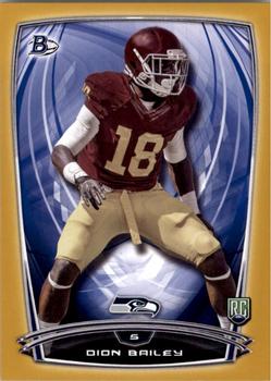 2014 Bowman - Rookies Gold #41 Dion Bailey Front