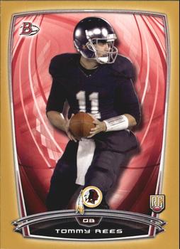 2014 Bowman - Rookies Gold #82 Tommy Rees Front