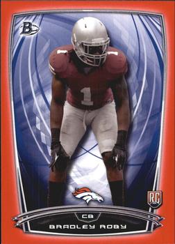 2014 Bowman - Rookies Red #31 Bradley Roby Front