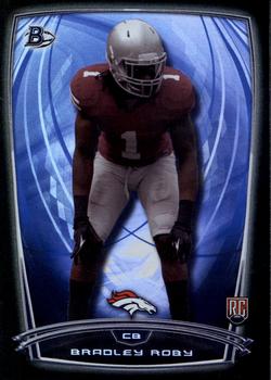 2014 Bowman - Rookies Rainbow Black #31 Bradley Roby Front
