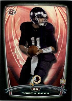 2014 Bowman - Rookies Rainbow Black #82 Tommy Rees Front