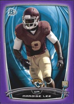 2014 Bowman - Rookies Purple #1 Marqise Lee Front