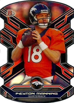 2014 Bowman - Die Cut #10 Peyton Manning Front