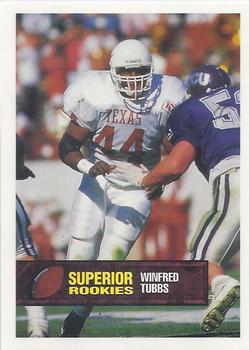 1994 Superior Rookies #53 Winfred Tubbs Front