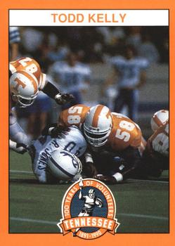 1990 Tennessee Volunteers Centennial #58 Todd Kelly Front