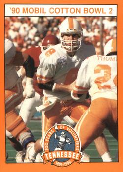1990 Tennessee Volunteers Centennial #126 '90 Mobil Cotton Bowl 2 Front