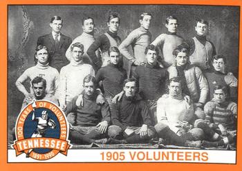 1990 Tennessee Volunteers Centennial #207 1905 Volunteers Front