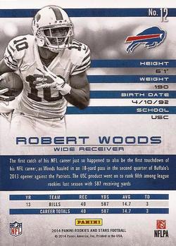 2014 Panini Rookies & Stars #12 Robert Woods Back