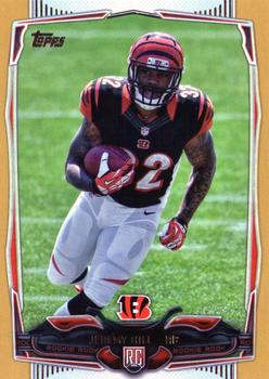 2014 Topps - Gold #371 Jeremy Hill Front