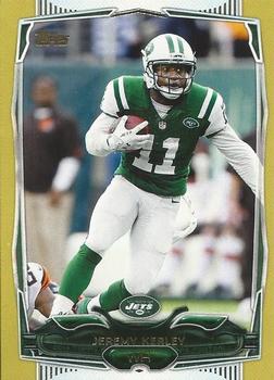 2014 Topps - Gold #1 Jeremy Kerley Front