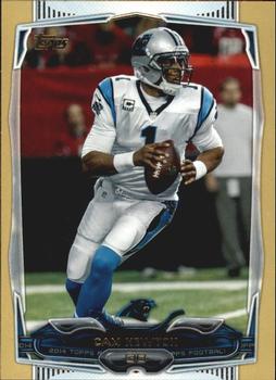 2014 Topps - Gold #45 Cam Newton Front