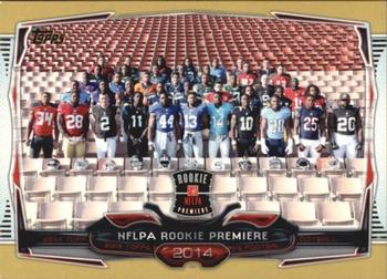2014 Topps - Gold #88 2014 NFLPA Rookie Premiere Front