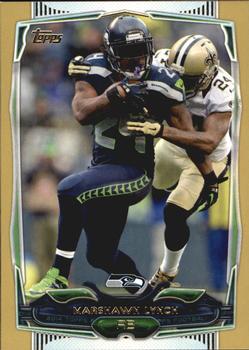 2014 Topps - Gold #255 Marshawn Lynch Front