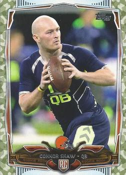 2014 Topps - Camo #346 Connor Shaw Front