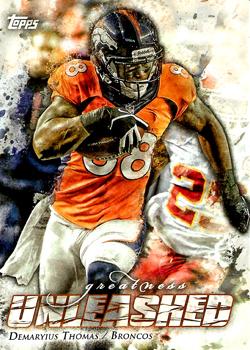 2014 Topps - Greatness Unleashed #GU-DT Demaryius Thomas Front