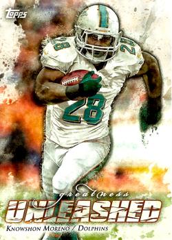 2014 Topps - Greatness Unleashed #GU-KM Knowshon Moreno Front