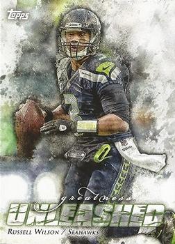 2014 Topps - Greatness Unleashed #GU-RW Russell Wilson Front