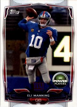 2014 Topps - Power Players #PP-41 Eli Manning Front