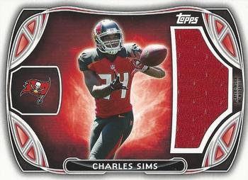 2014 Topps - Rookie Jumbo Relics #RJR-CSI Charles Sims Front