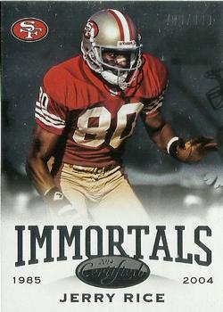 2014 Panini Certified #189 Jerry Rice Front