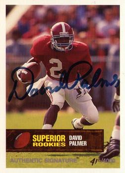 1994 Superior Rookies - Autographs #25 David Palmer Front