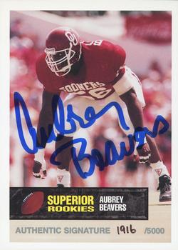 1994 Superior Rookies - Autographs #18 Aubrey Beavers Front