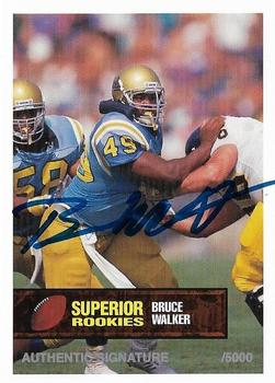 1994 Superior Rookies - Autographs #28 Bruce Walker Front
