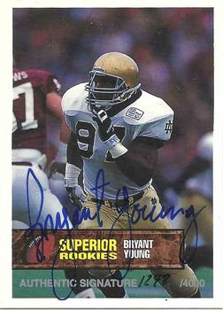 1994 Superior Rookies - Autographs #49 Bryant Young Front