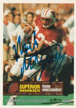 1994 Superior Rookies - Autographs #54 Mark Montgomery Front