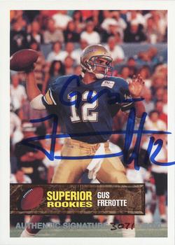 1994 Superior Rookies - Autographs #73 Gus Frerotte Front