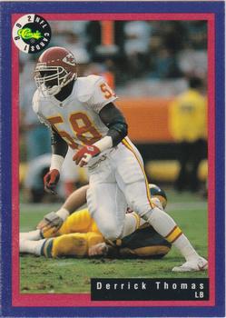 1992 Classic NFL Game #6 Derrick Thomas Front