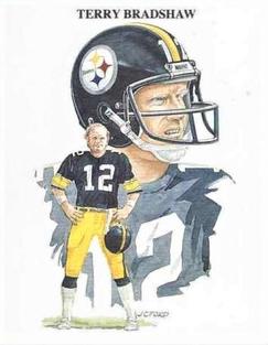 1989 All Time Great Quarterbacks #16 Terry Bradshaw Front
