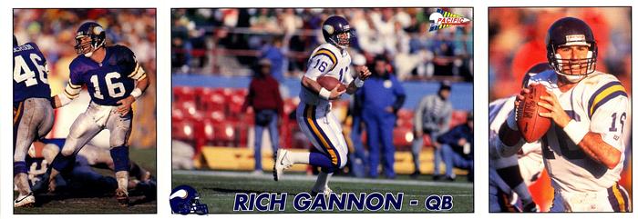 1992 Pacific Triple Folder #16 Rich Gannon Front