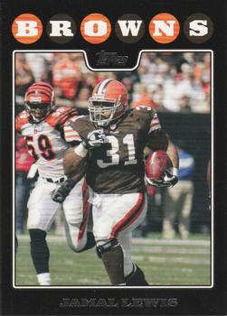 2008 Topps Cleveland Browns #3 Jamal Lewis Front