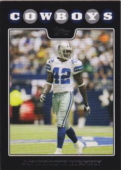 2008 Topps Dallas Cowboys #9 Anthony Henry Front