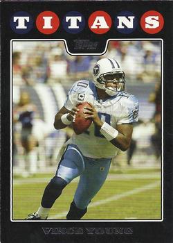 2008 Topps Tennessee Titans #TEN3 Vince Young Front