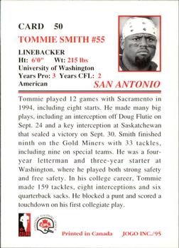 1995 JOGO #50 Tommie Smith Back