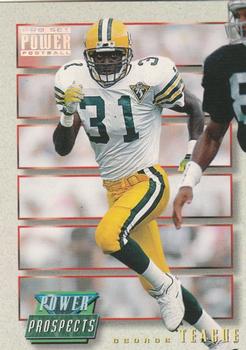 1993 Pro Set Power Update - Power Prospects #PP38 George Teague Front